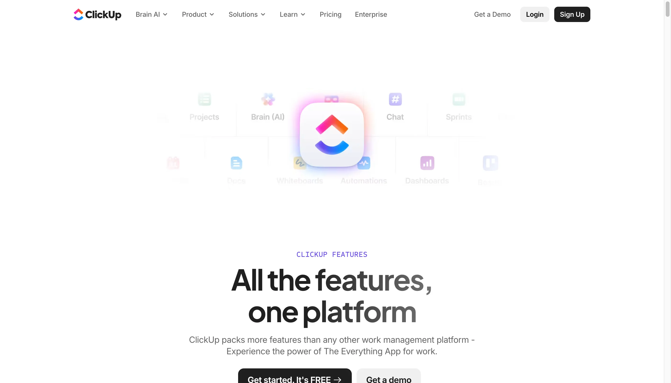 ClickUp Funktionen