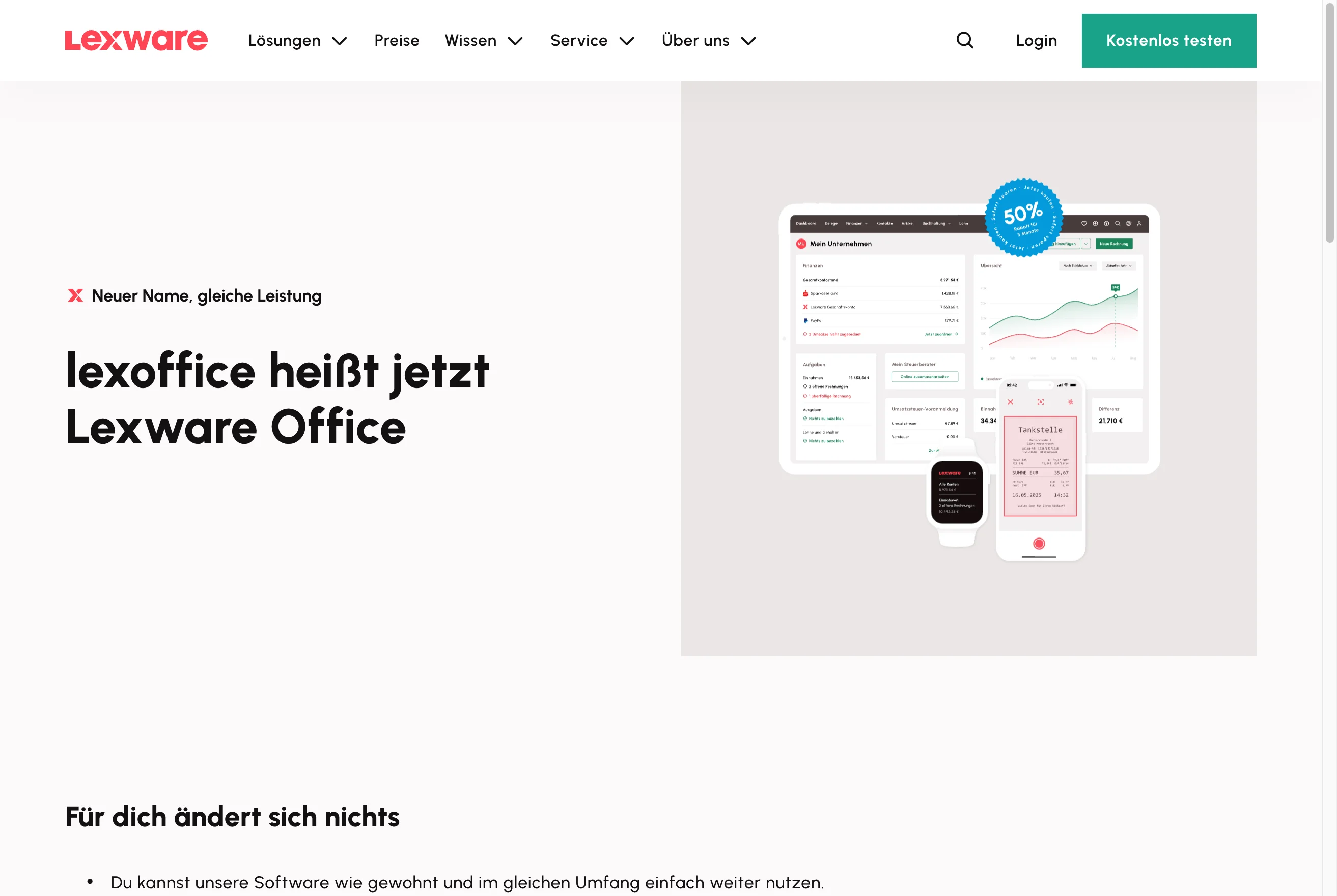 Lexware Office Marketing-Hero